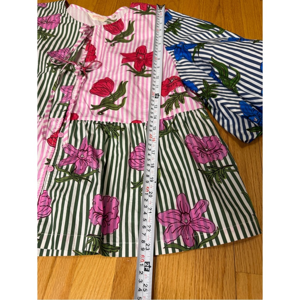 Gorman Woodblock Flora Top - Picture 5 of 9